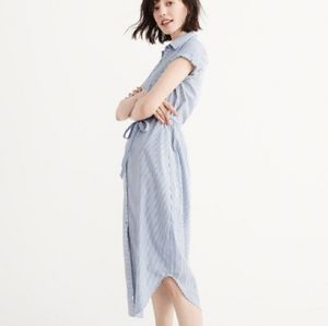 Abercrombie & Fitch stripe shirt dress